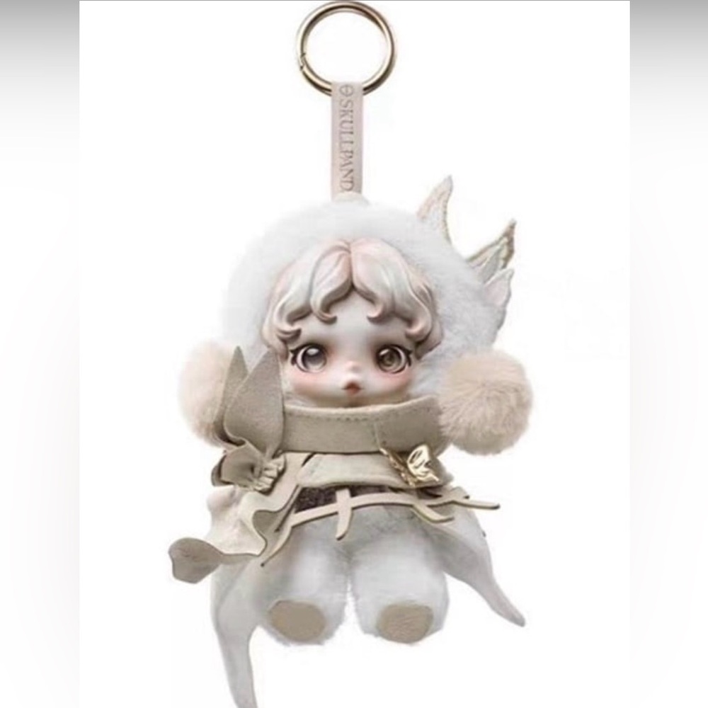 Skullpanda Cage-Uncaged Limited Edition Plush Doll Pendant